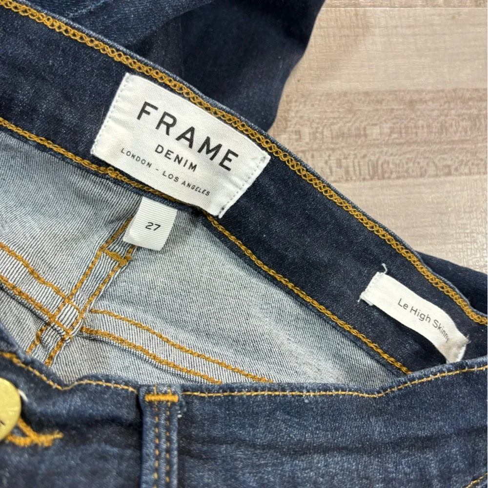 Frame Le High Skinny Jeans Size 27 - Picture 2 of 5